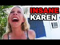 Insane Karen has a MELTDOWN During Arrest