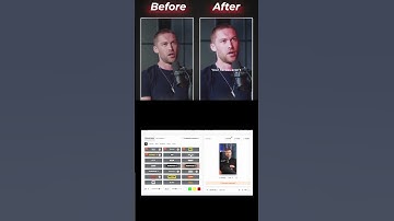Before & After  edit shorts form content with submagic AI   #shorts