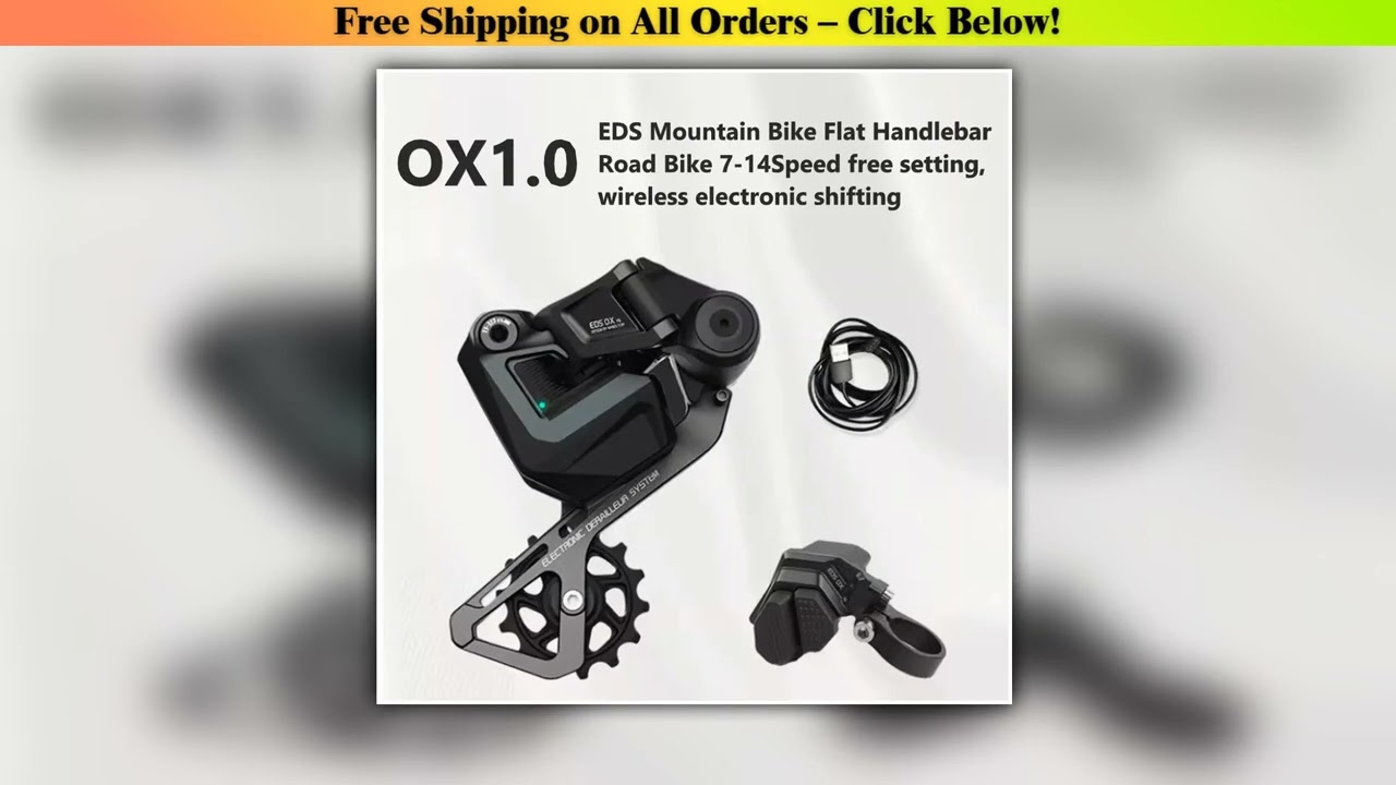 2025 WHEELTOP EDS OX Mountain 1.0/2.0 groupset MTB Wireless Electronic Transmission,7-13Speed