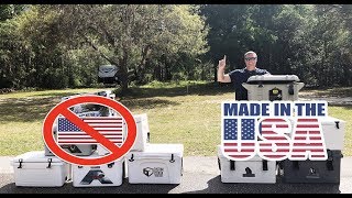 Coolers Made In  USA Vs Foreign Made Coolers - Build Quality & Ice Retention