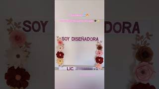 Cuadro Selfie Personalizado #RosetaDeco #FloresDePapel #cuadrospersonalizados #egresados #foto