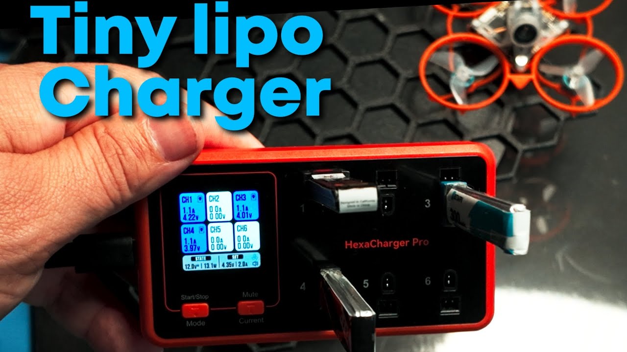 Зарядное устройство Tinywhoop на 6 портов - Betafpv Hexcharger Pro