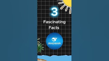 🔥 3 Facts About DeepSeek 🤖✨ #ai #deepseek #chatgpt