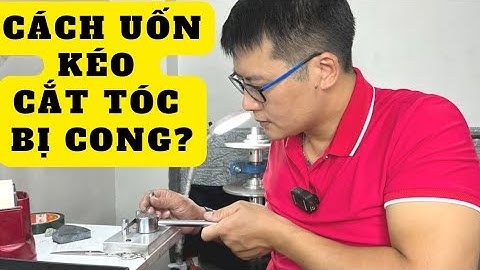 Mài kéo cắt tóc bị cong thì làm thế nào? Quang 3S