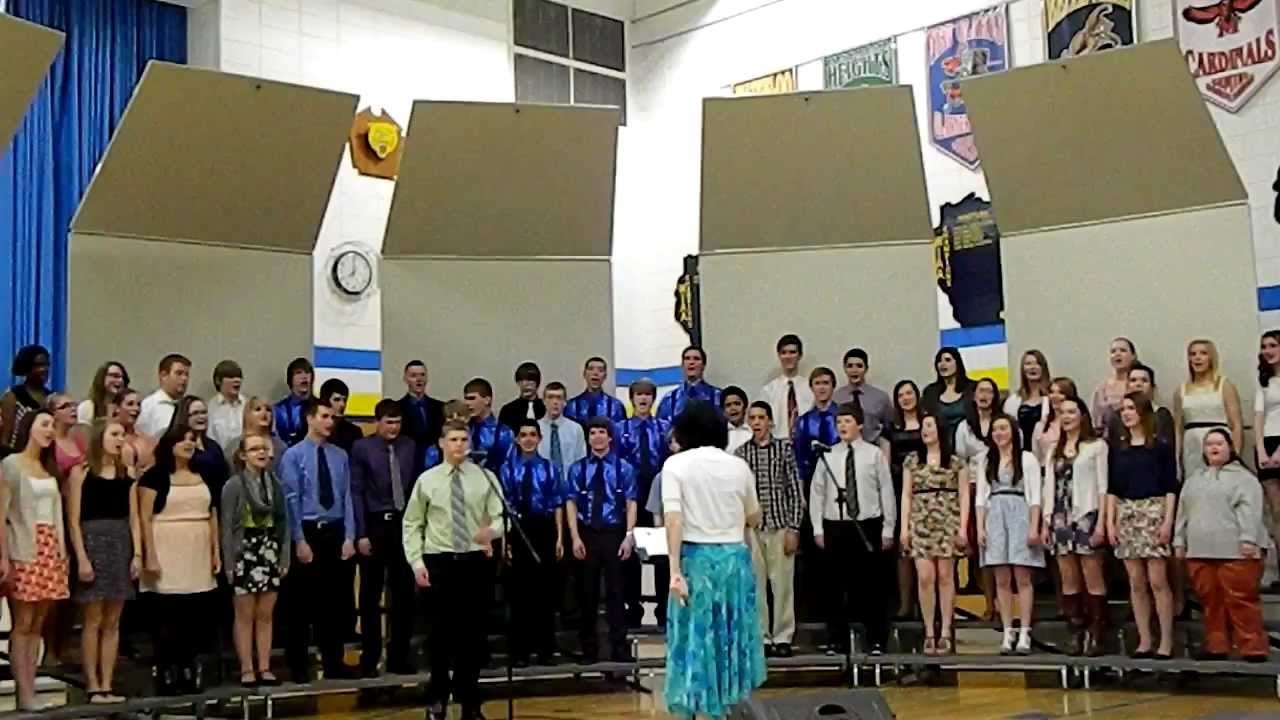 Lake Mills High School Choirs Tonight Tonight YouTube