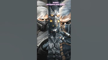Smoke Entrance Evolution in Mk9, MkX  and Mk1 Khaos Reigns #mortalkombat1havik