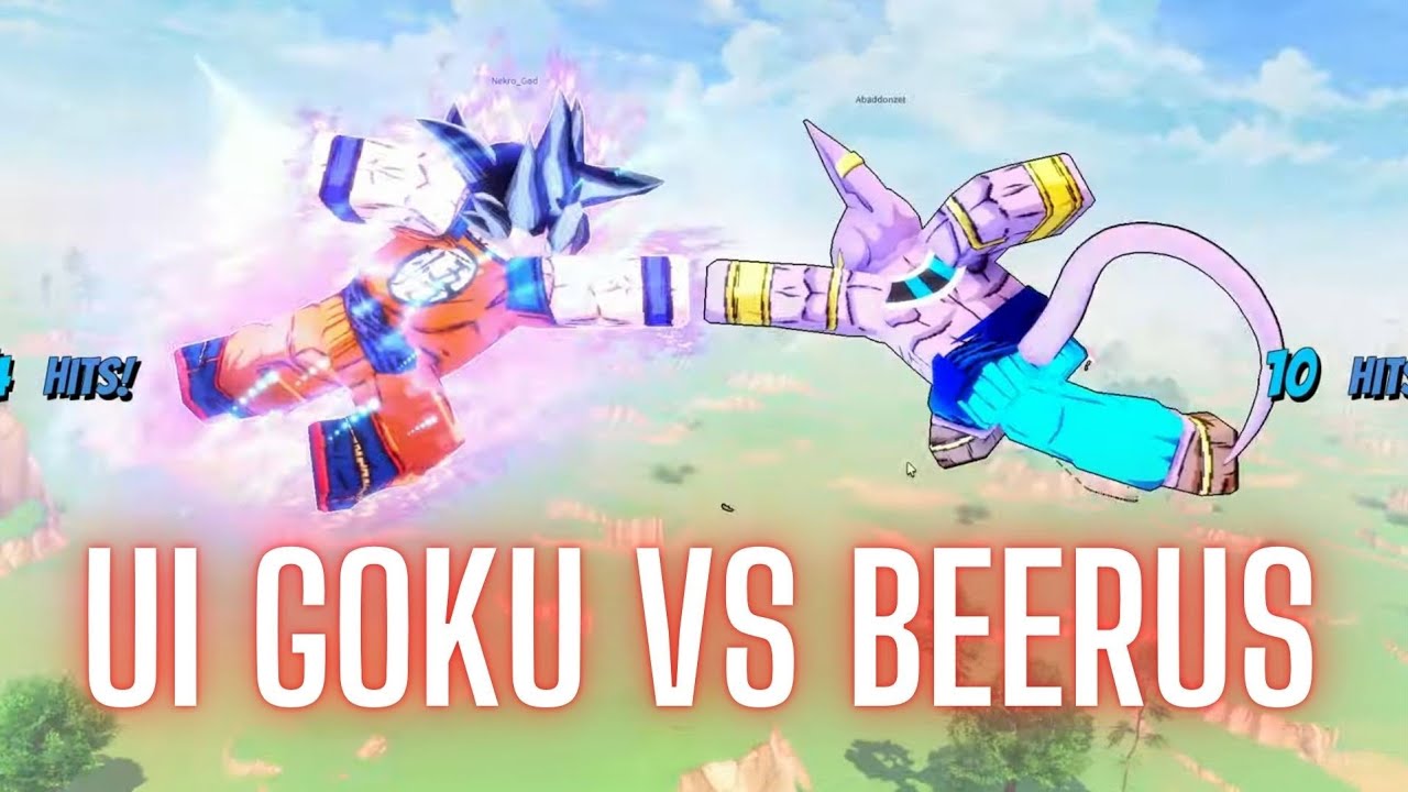 NEW BEERUS vs ADMIN ULTRA INSTINCT GOKU! | Dragon Ball Nexus Roblox (INSANE 1v1 Battle)