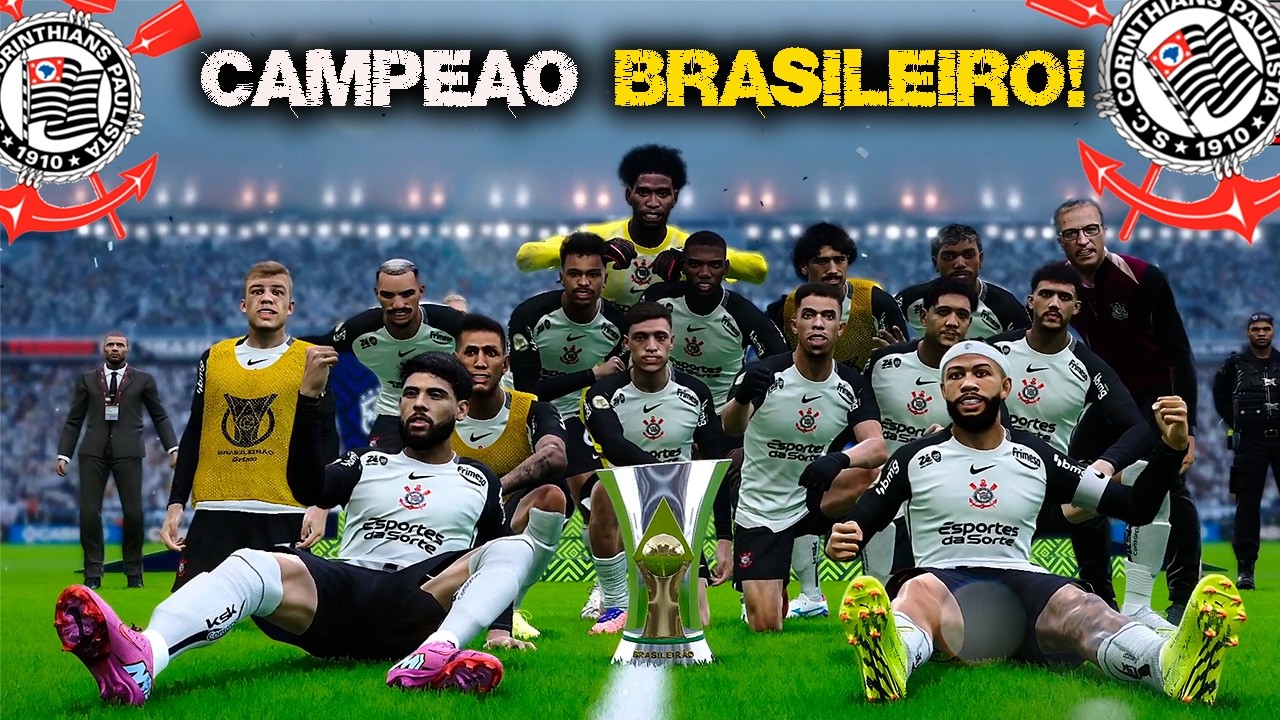 CORINTHIANS É CAMPEÃO BRASILEIRO!! LINGARD CHEGANDO! PES 2026 - GOGOSZ PATCH! MASTER LEAGUE EP15