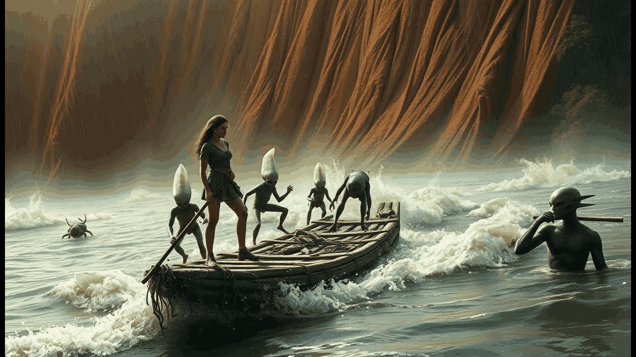 Alien Cadets Panic During Flood—Human Builds Raft and Rescues Everyone ...