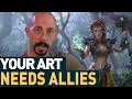 Make Connections that get you Hired-Artist Networking guide