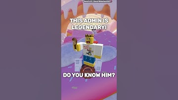 THIS ROBLOX ADMIN IS LEGENDARY! #roblox #robloxhistory #robloxedit #robloxshorts #robloxgames