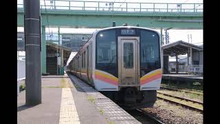 【E129系電車走行音　添乗音】　155M　普通　新潟　クモハE129－16　吉田―新潟　（全区間走行音）