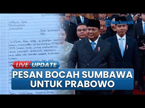 Heartbreaking! 3rd Grader's Letter from Sumbawa to Prabowo: We Are Waiting for Free Nutritious Meals