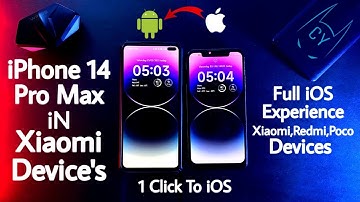 MIUI 13 | How To install iPhone 14 Pro Max Any Xiaomi Smartphone! | Like official iPhone 🤩