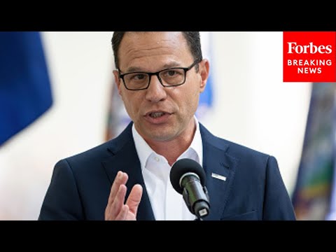 Pennsylvania Governor Josh Shapiro Holds Press Briefing On Mass Transit Funding Episode cover