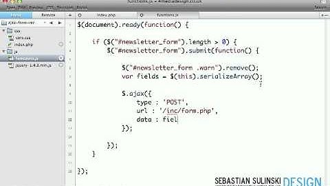Ajax Form with jQuery and PHP - Part 2