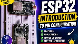 🔥 ESP32 Complete Guide for Beginners ⚡ Introduction to Pin Configuration 📶 Bluetooth + WiFi 🚀