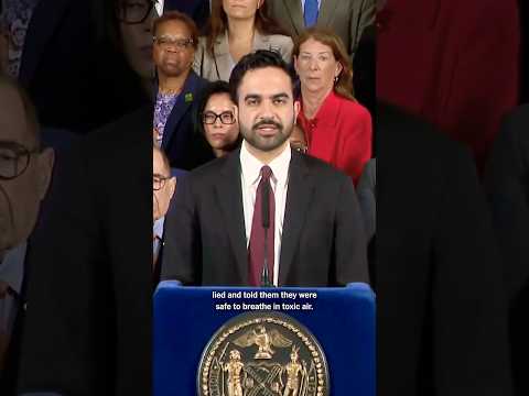 NYC Leaders ‘Lied’ About Air Quality After 9/11, Mamdani Says
