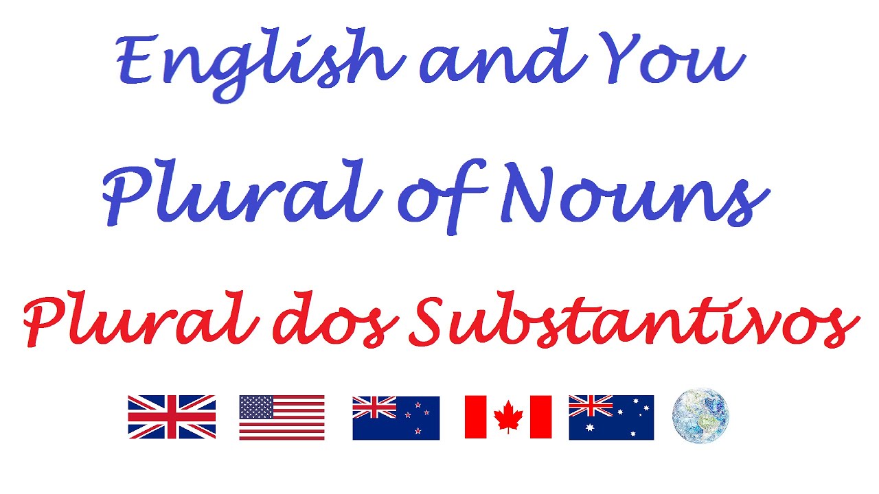 Plural dos substantivos em inglês - plural of nouns - Toda Matéria