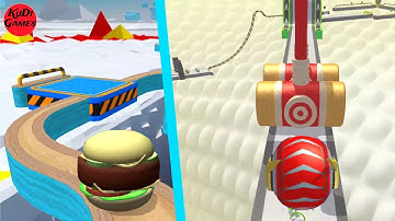 GOING BALLS  vs ACTION BALLS with Portal Race - All Levels Gameplay Android iOS #57 (Part SOP100)