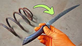 Forging a Beautiful Fillet Knife Out of Rusty Metal