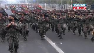 Republic Day 2021: State-Level Parade Begins In Bhubaneswar