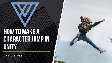 Make a character jump| Unity tutorial