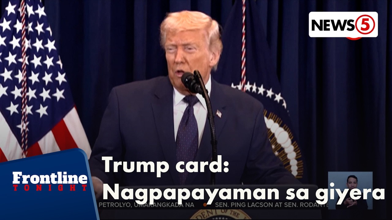 2 anak ni Trump, nag-invest sa kompanyang gumagawa ng military drones | Frontline Tonight