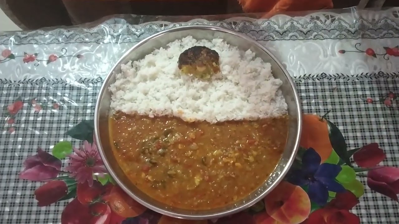 Homemade Desi Dal Chawal Made By Nitin Uploader - देसी दाल चावल
