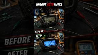 Meter Dead ➝ Full Working 😱 | Before After Repair 🔥 #bajajpulsar #speedometer #digitalmeter #shorts