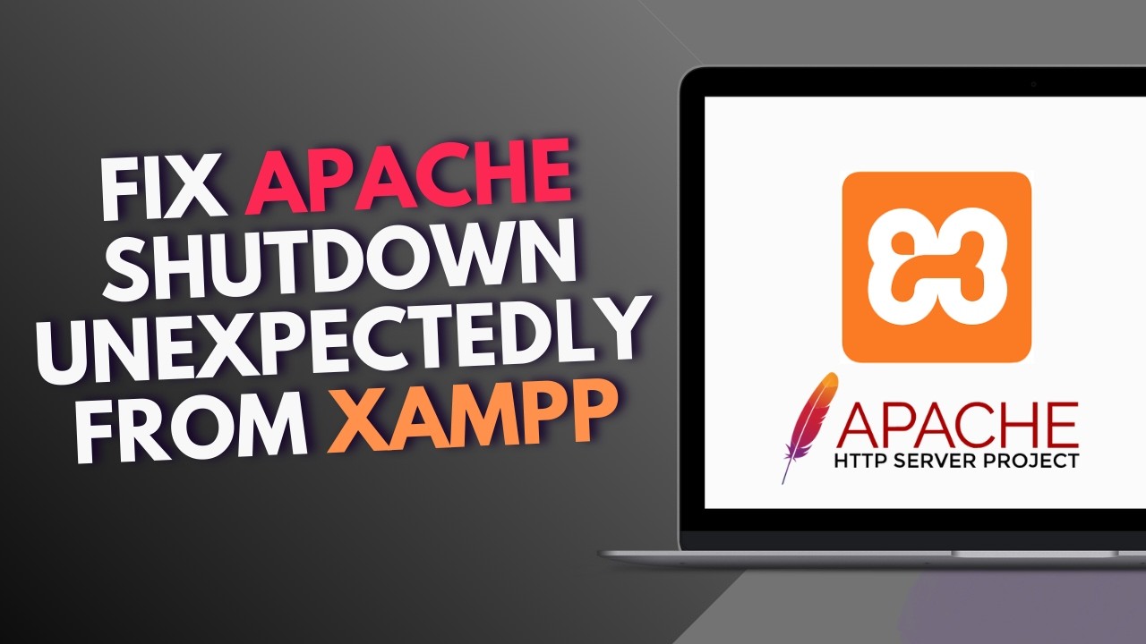 How to Fix Apache Shutdown Unexpectedly From on your XAMPP - YouTube
