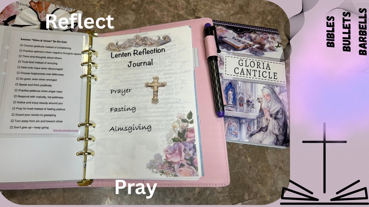 Weekly Lenten reflection prompts ✝️