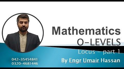 Locus - o level math part 1