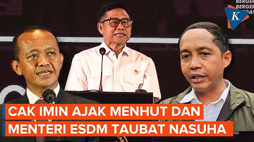 Kirim Surat ke Bahlil dan Raja Juli, Cak Imin: Ajak Taubatan Nasuha