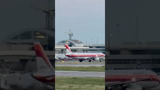 PSA Retro A321 Blasts Off from DFW! 🔥 American Airlines Classic Livery to SLC