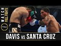 Davis vs santa cruz combat complet 31 octobre 2020  pbc sur showtime