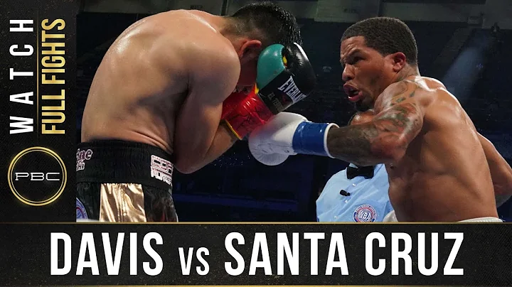 Davis vs Santa Cruz FULL FIGHT: October 31, 2020 |...