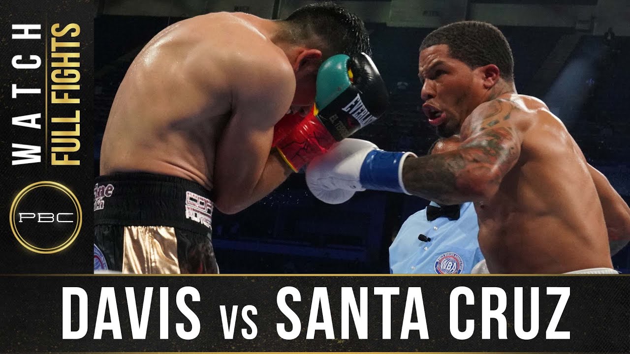 Davis vs Santa Cruz FULL FIGHT October 31, 2020 PBC on Showtime