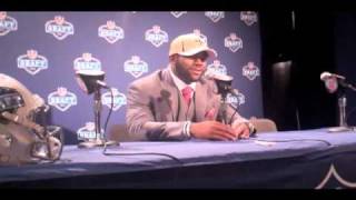 Celebrity Mark Ingram Interview - His Dad, New Orleans Saints, At NFL Draft Wealth