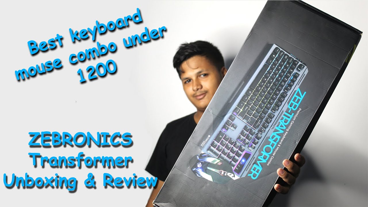 Best keyboard mouse combo under 1200 for budget gaming and casual use