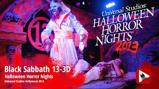 Black Sabbath: 13-3D Full Maze Halloween Horror Nights 2013 | Universal Studios Hollywood