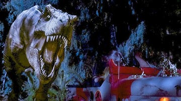 “Must Go Faster!” – T-Rex Jeep Chase Scene | Jurassic Park | CLIP ⚡ 4K
