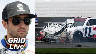 Chase Elliott Suspended After Crashing Denny Hamlin In Coca-Cola 600 | Grid Live Encore