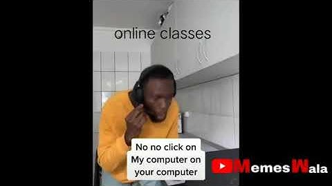 Click on my computer on your computer 😂 | Online classes