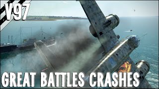 Torpedo Fails, Realistic Crashes & Water Landings! V97 | IL-2 Sturmovik Flight Simulator Crashes