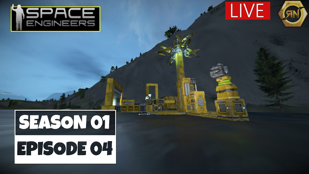 🔴 Just Chilling And Building! 🔥 Space Engineers Gameplay [S01E04] - YouTube