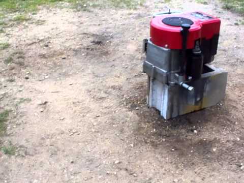 12.5 hp BRIGGS & STRATTON ENGINE - YouTube 14 hp briggs and stratton wiring diagram 