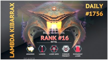 🦀 RANK #16 SPEED RUN: daily #1756 - LAMBDA KIBARRAX - Phoenix 2 - Marshal S4