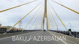 Baku driving tour / from centre Heyder Aliyev to Hazi Aslanov / Caucasian DUBAI / 2024 MAY