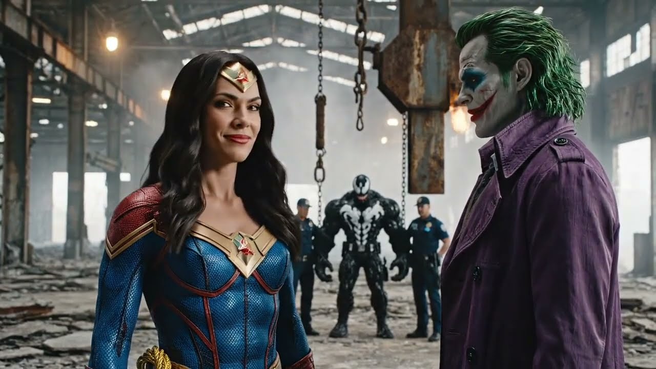 Unexpected Team Up ❤️ Venom kidnapped Super Woman||Joker And Hulk Are Friends They Save Super Woman 